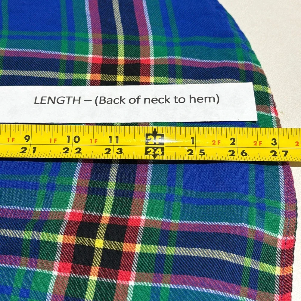 NWOT Ralph Lauren Boys Blue Plaid Flannel Button Down Shirt Size L 14-16 Cotton
